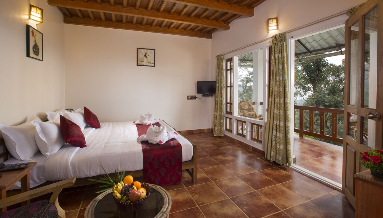 Superior cardamom room with Balcony 