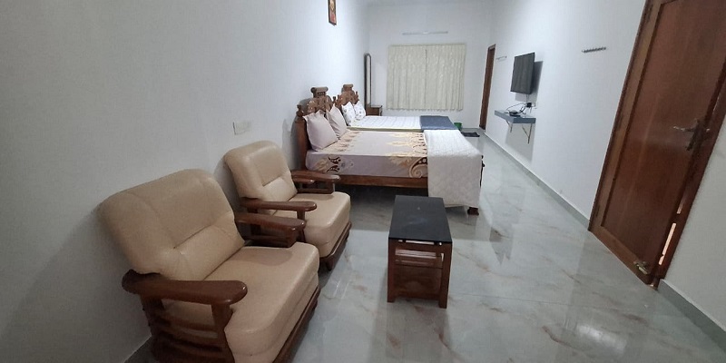 2 Bedroom with 2 Bed and single Bed 